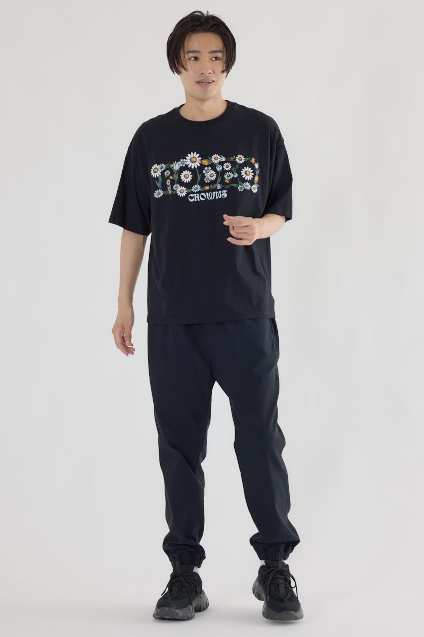 flower factory Tシャツ BLK M