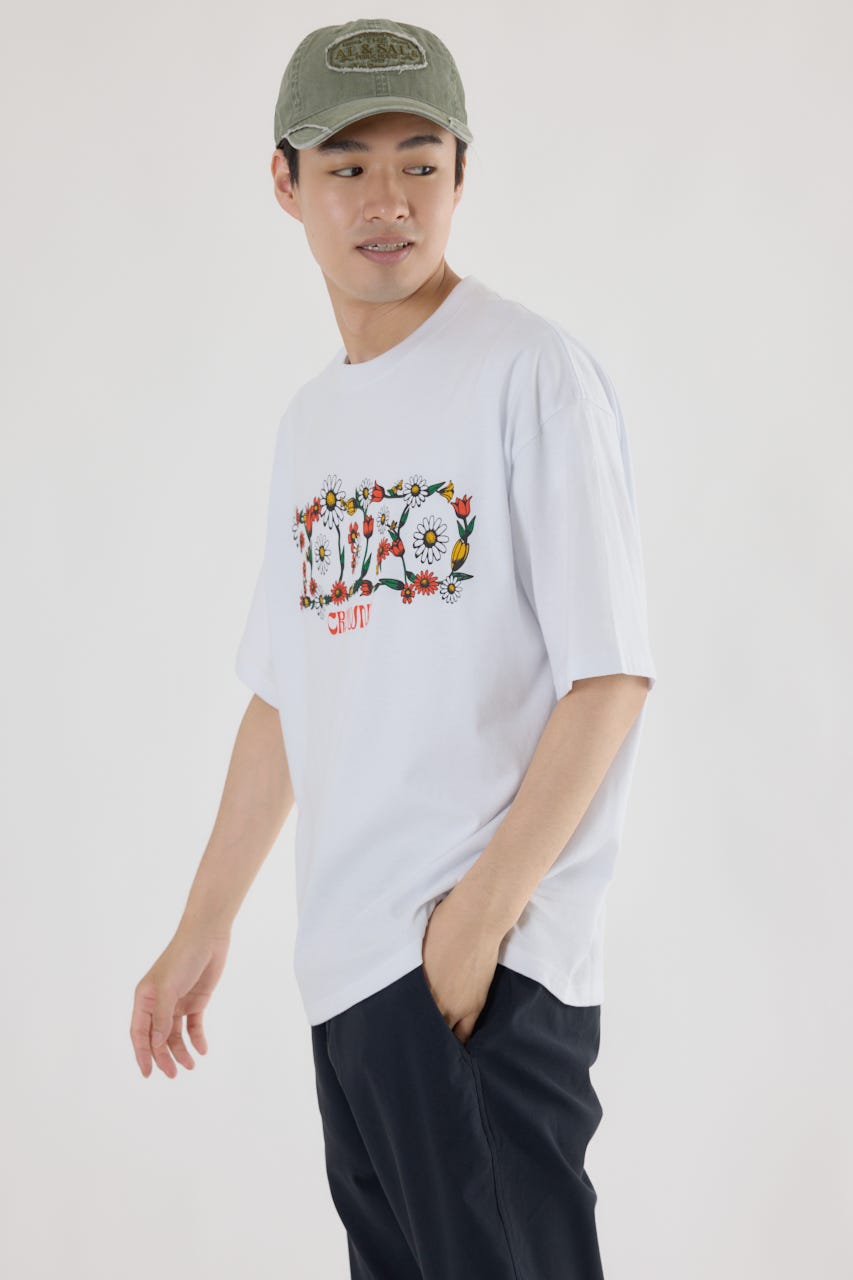 flower factory Tシャツ WHT M