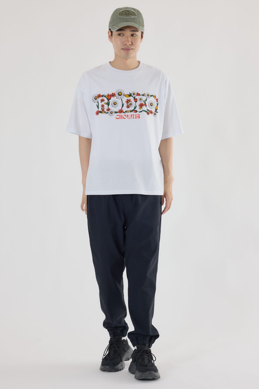 flower factory Tシャツ WHT M