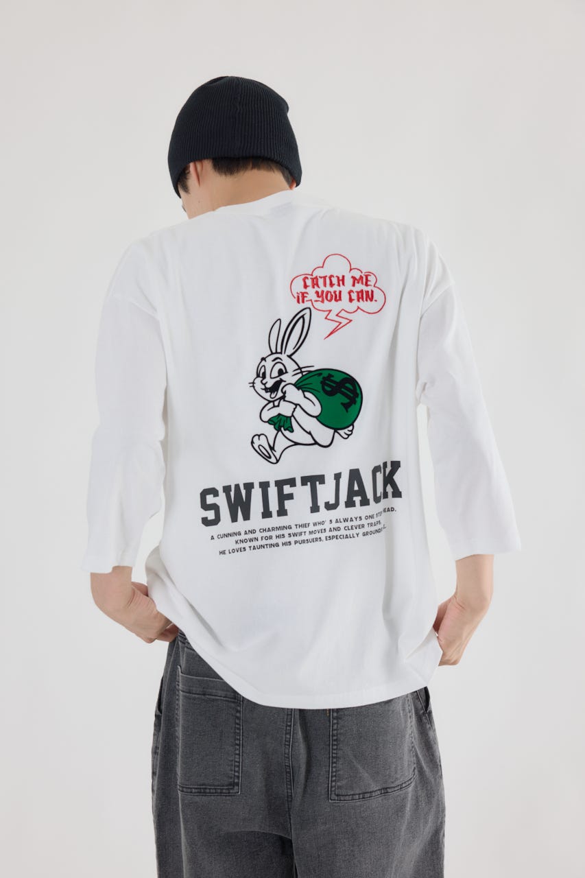 RODEO CROWNS WIDE BOWLのSWIFTJACK 7分袖Tシャツ