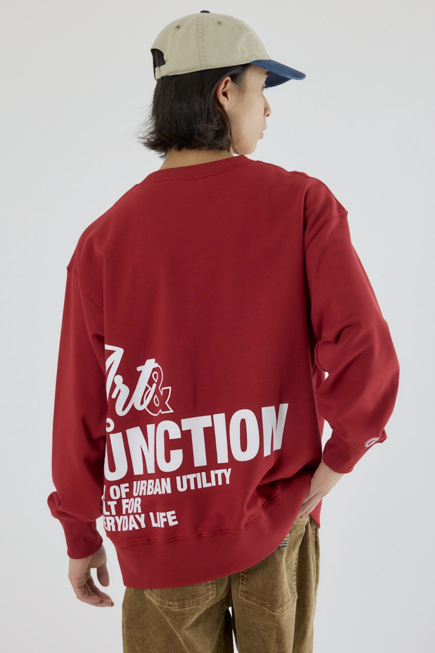 イレギュラースウェット D/RED M