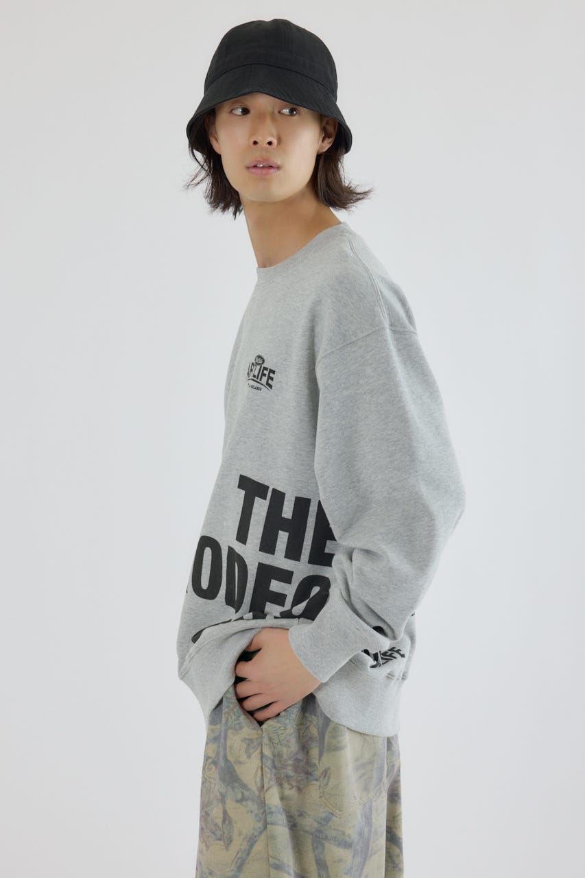 イレギュラースウェット T.GRY M