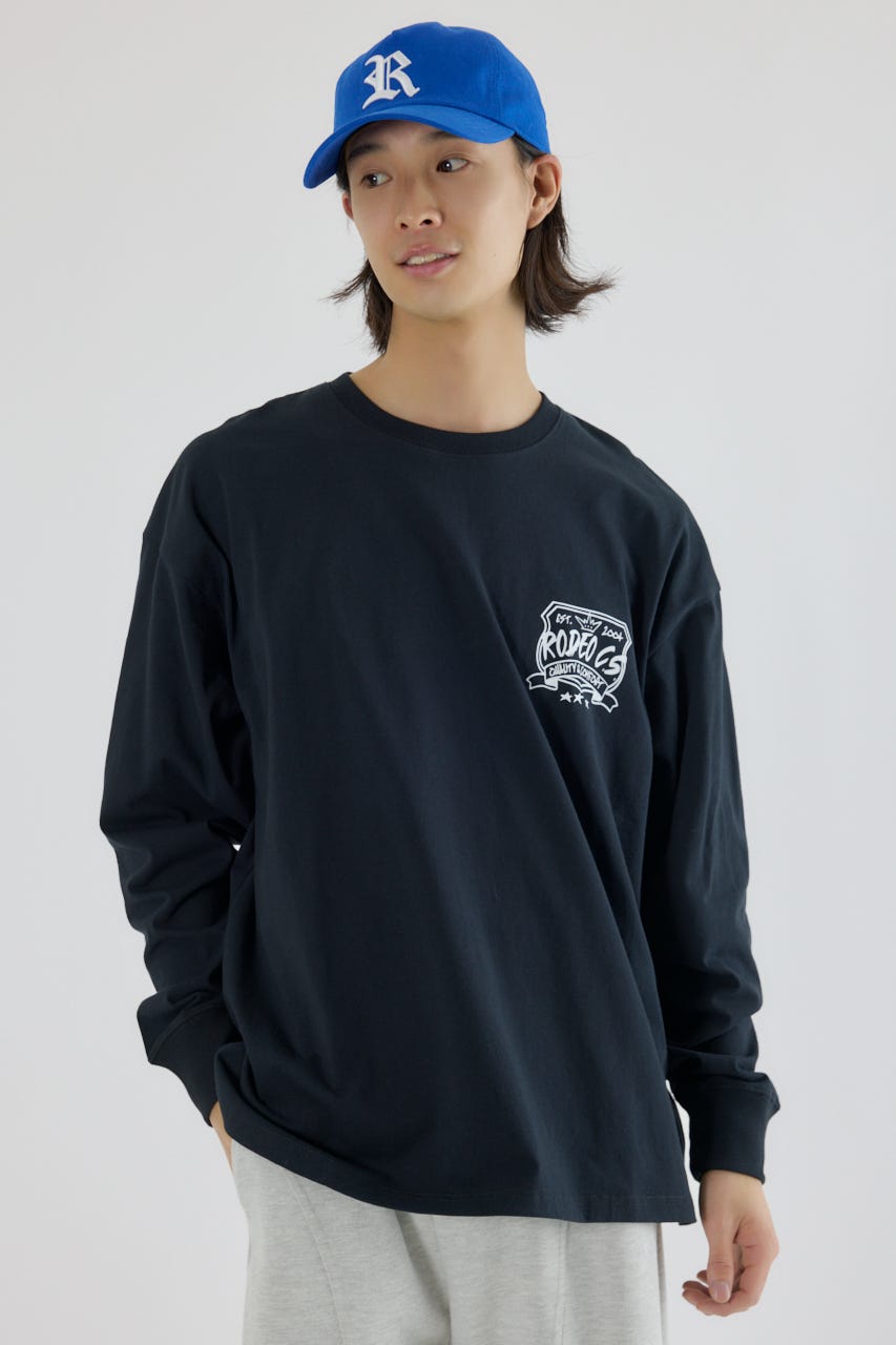 クラウンボール長袖Tシャツ BLK L