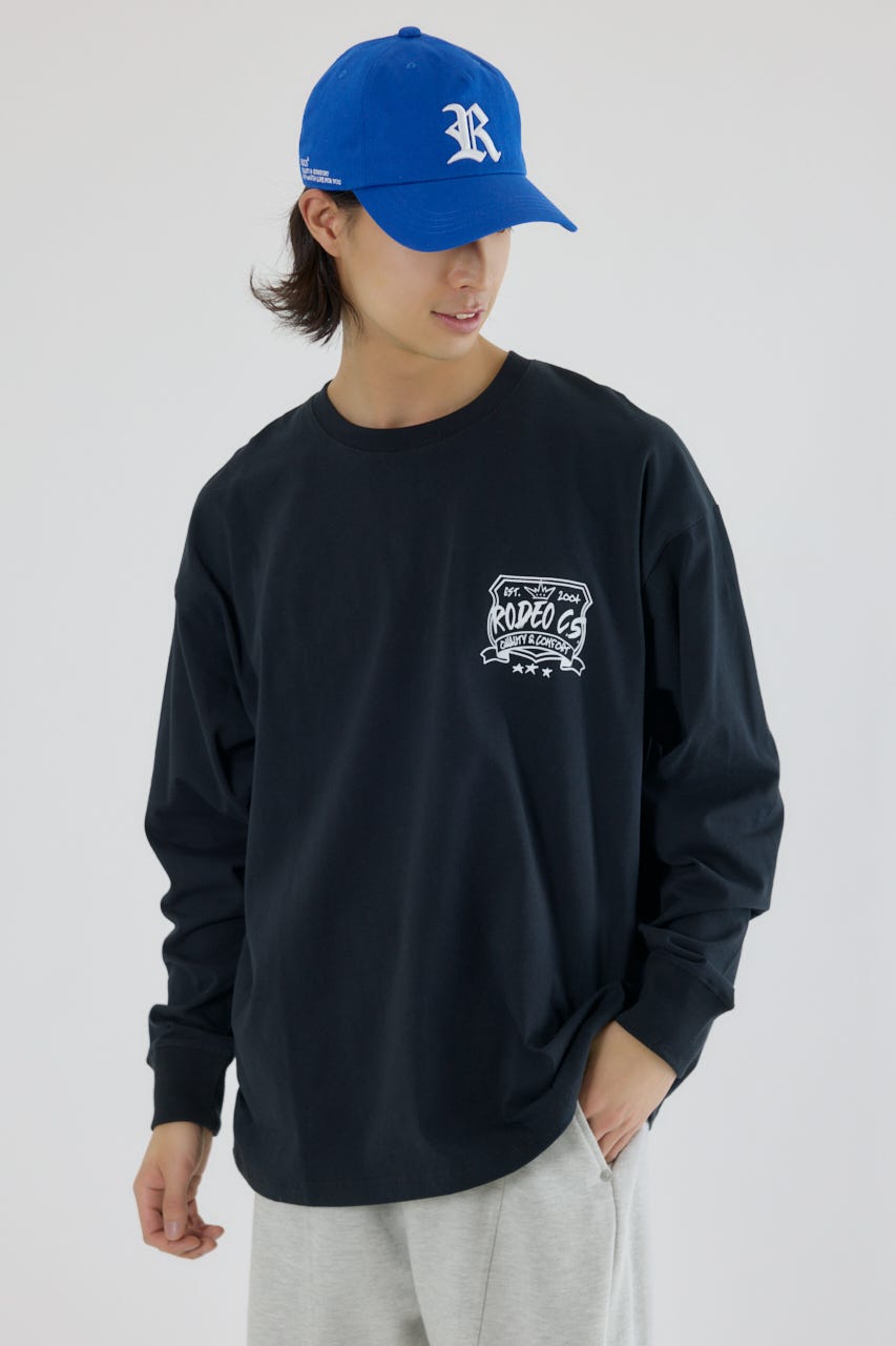 クラウンボール長袖Tシャツ BLK L