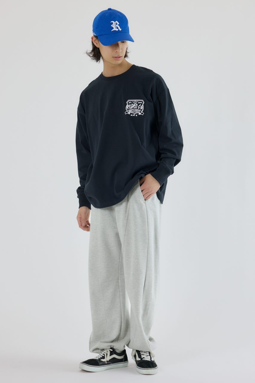 クラウンボール長袖Tシャツ BLK L