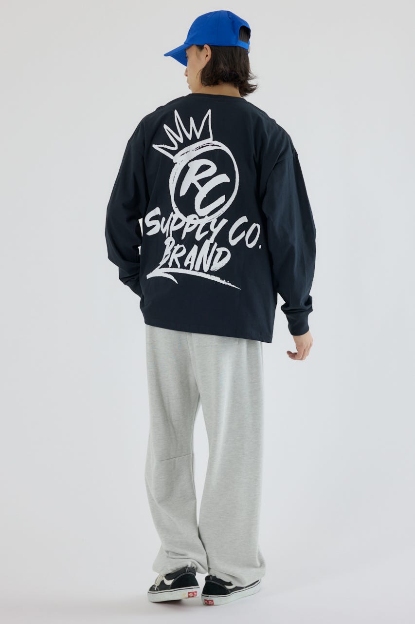 クラウンボール長袖Tシャツ BLK L