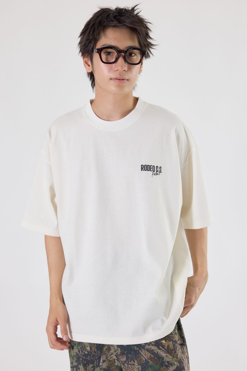 RODEO CROWNS WIDE BOWL | MENS MASTER PROTECT RIP UPロゴT (T