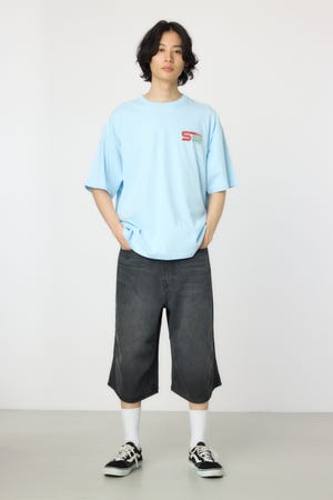 デニムバミューダパンツ