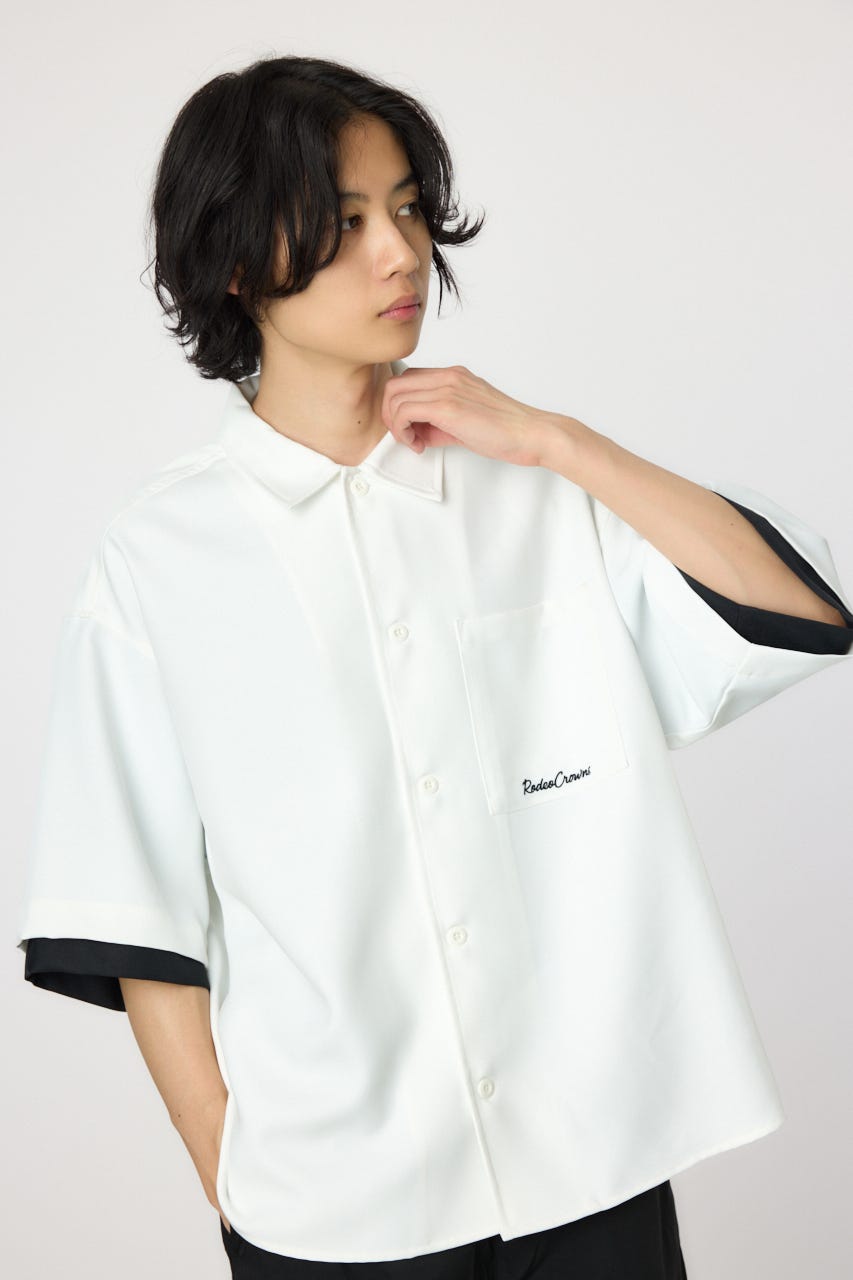 RODEO CROWNS WIDE BOWL | レイヤードデイジーシャツ (シャツ