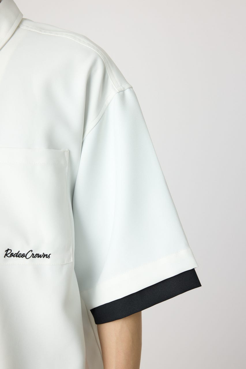 RODEO CROWNS WIDE BOWL | レイヤードデイジーシャツ (シャツ