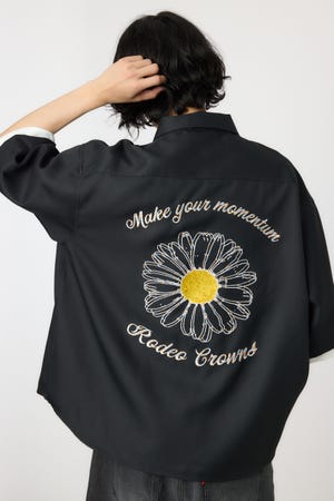 レイヤードデイジーシャツ