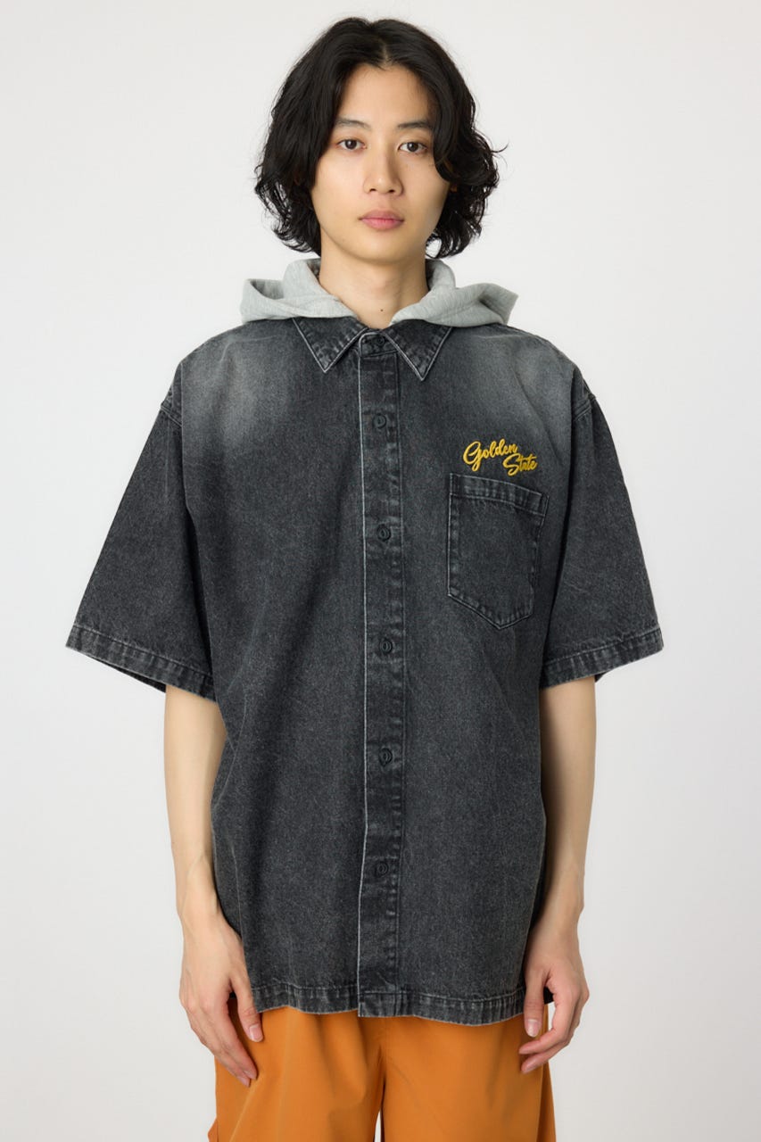 RODEO CROWNS デニムシャツ・パンツセット RODEO CROWNS WIDE BOWL | ダメージデニムシャツ (シャツ