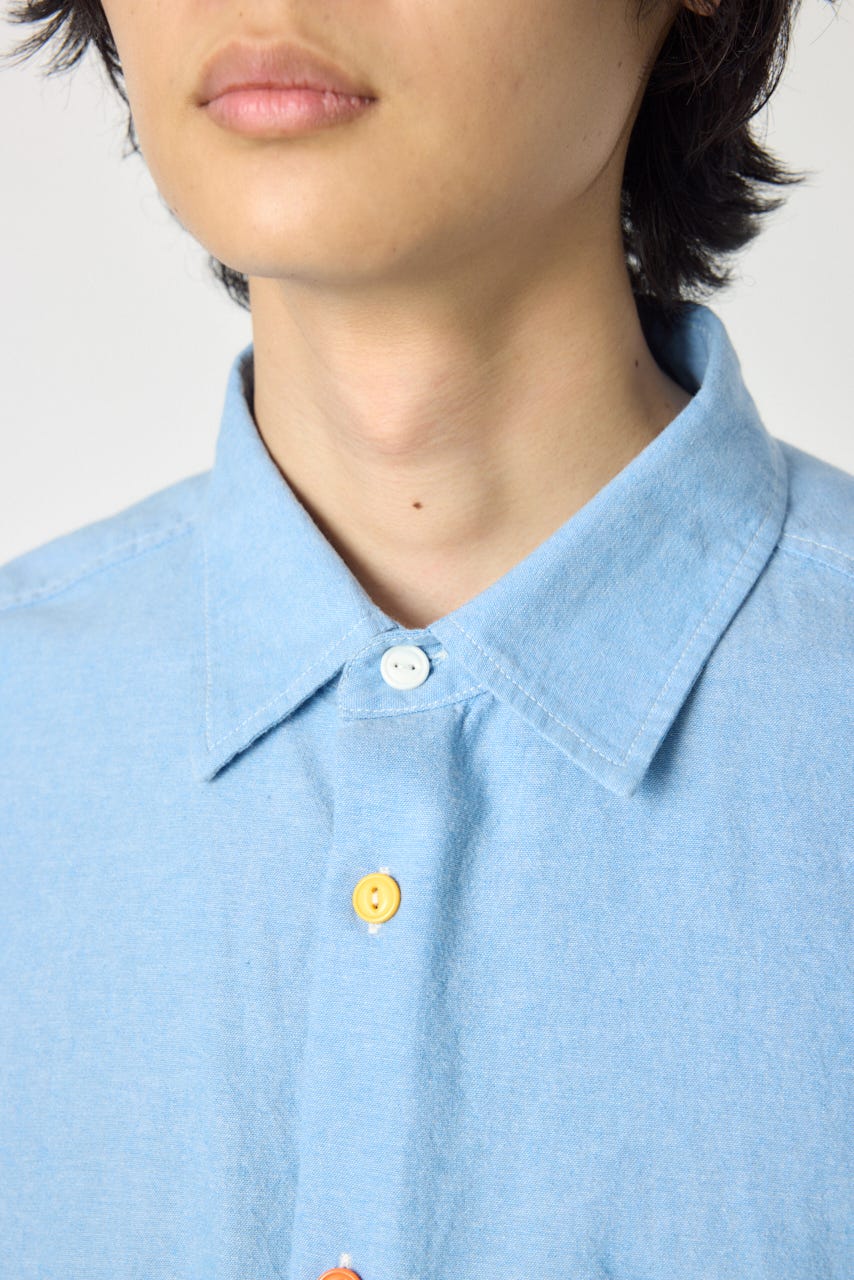 RODEO CROWNS WIDE BOWL | バックフラワーシャンブレーシャツ