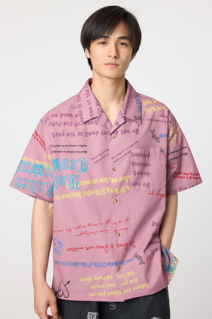 OREL HERSHISER Tシャツ ロゴグラフィックTシャツ 立体パール刺繍 ストリート ビッグ