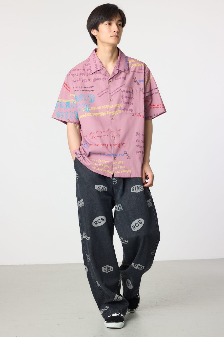 RODEO CROWNS WIDE BOWL | オールオーバーパターンシャツ