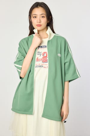 ハーフスリーブトラックジャケット