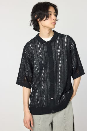 ニットシャツアンサンブル