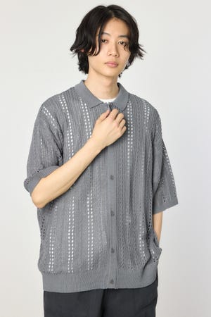 ニットシャツアンサンブル