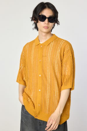 ニットシャツアンサンブル