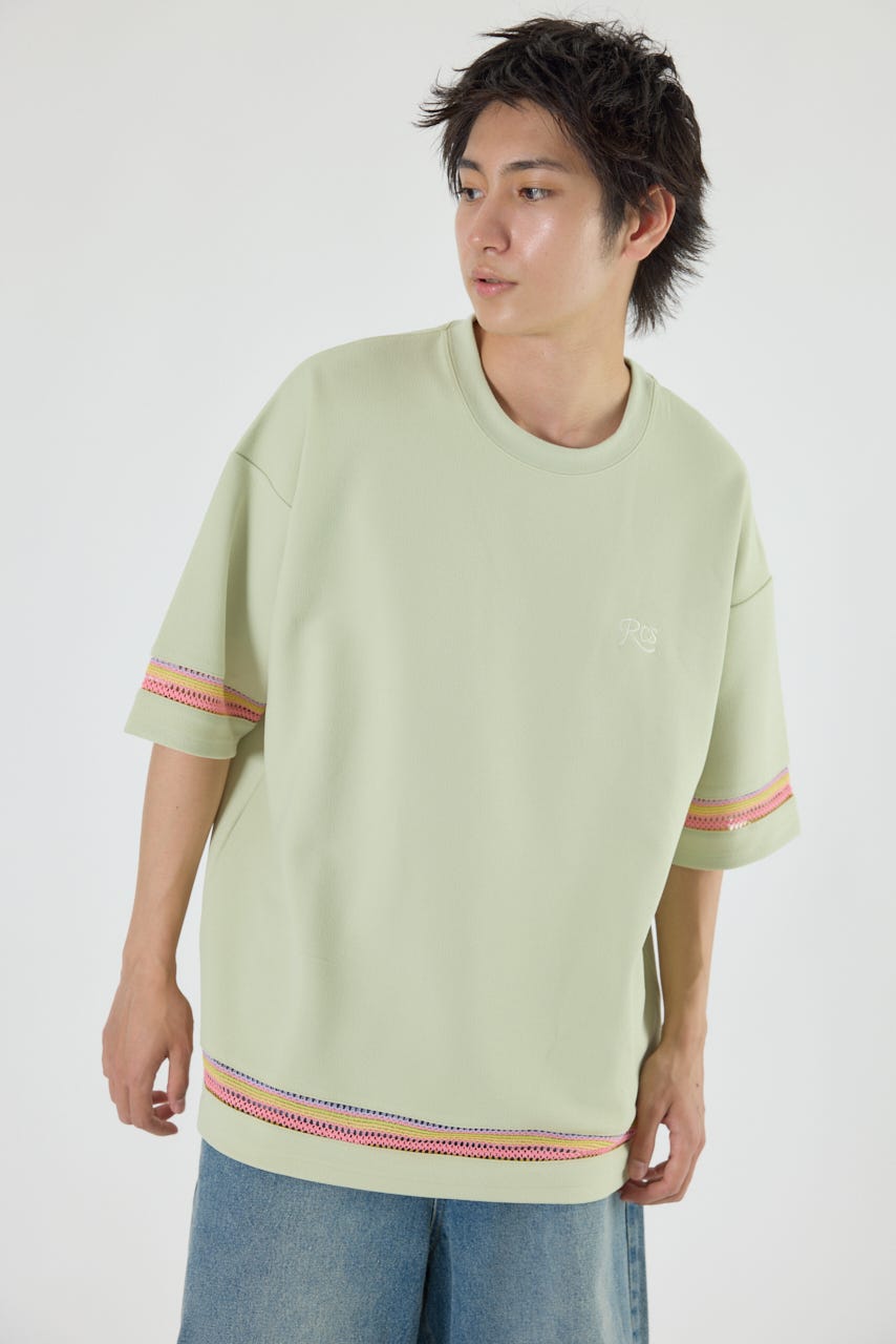 RODEO CROWNS WIDE BOWL | メッシュジョーゼットTシャツ (T