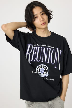 アップリケカレッジロゴTシャツ