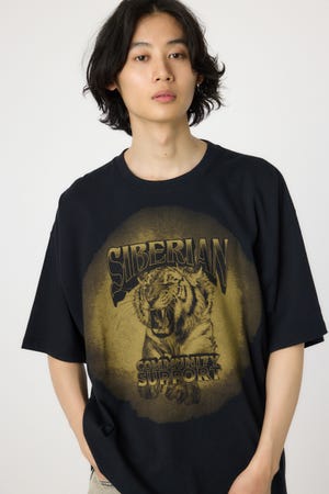 フェードタイガーTシャツ