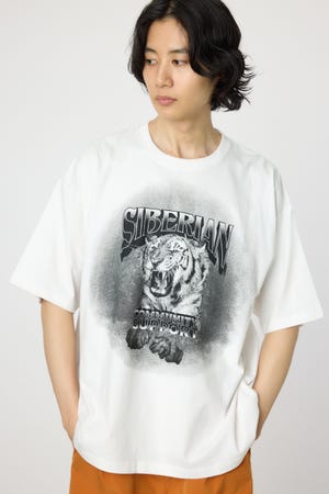 フェードタイガーTシャツ