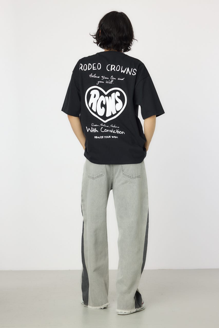 ハートフルハッポウTシャツ BLK M