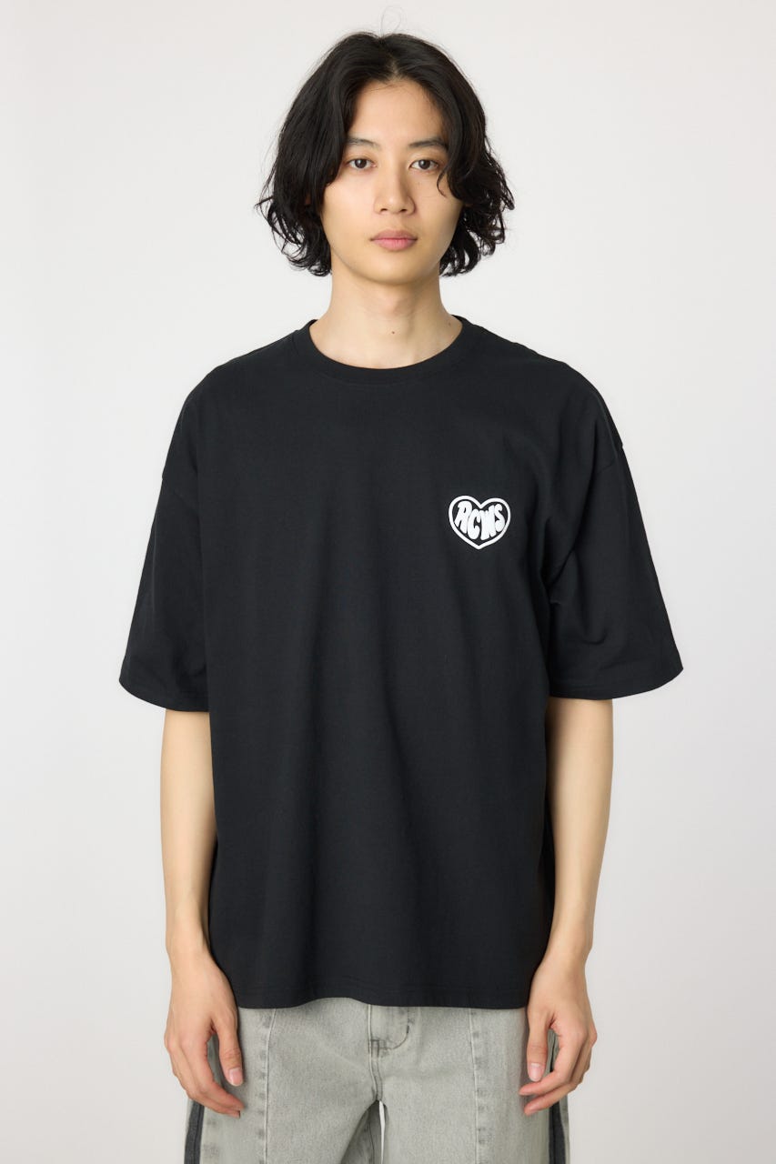 ハートフルハッポウTシャツ BLK M