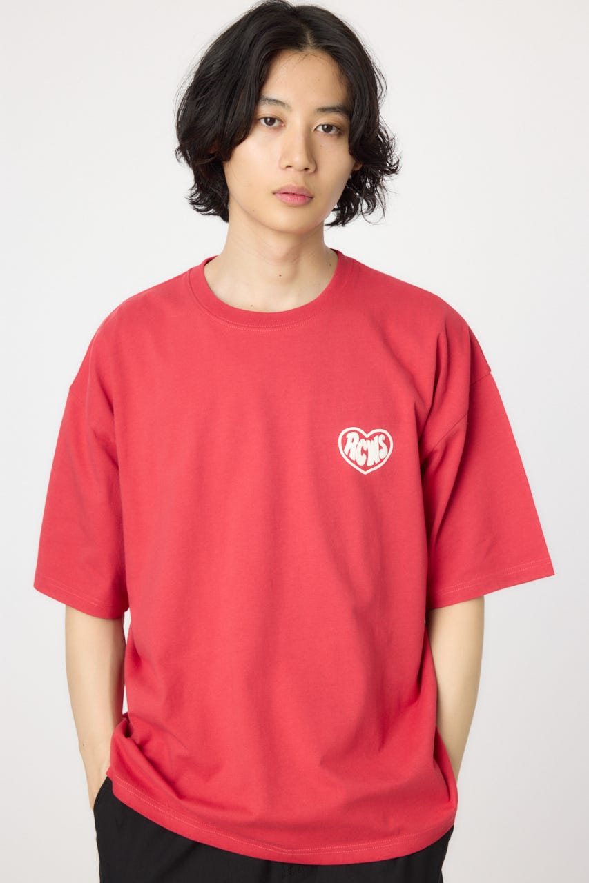 ハートフルハッポウTシャツ L/RED L