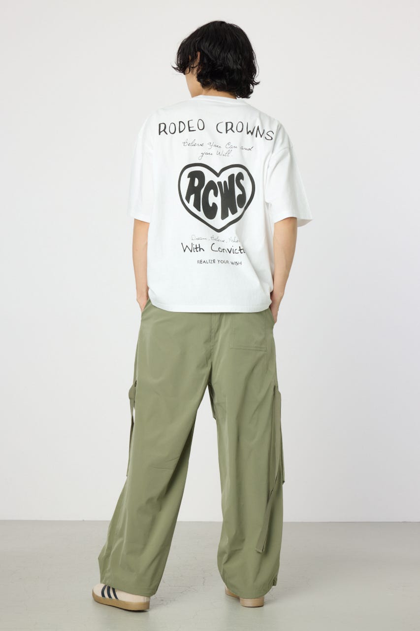 ハートフルハッポウTシャツ O/WHT L