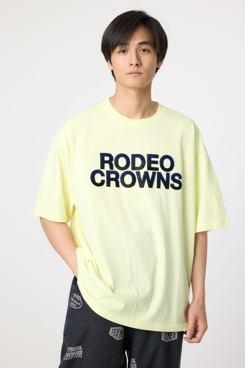 RODEO CROWNS WIDE BOWL | ブラシロゴTシャツ (Tシャツ
