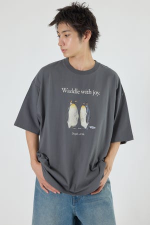 アニマルフォトTシャツ