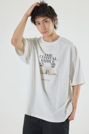 アニマルフォトTシャツ