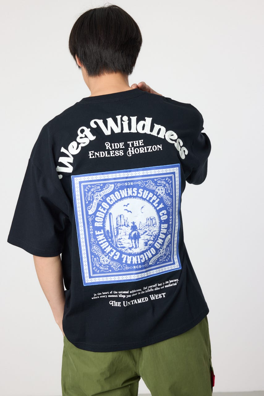 ROWHIDE Tシャツ BLK L