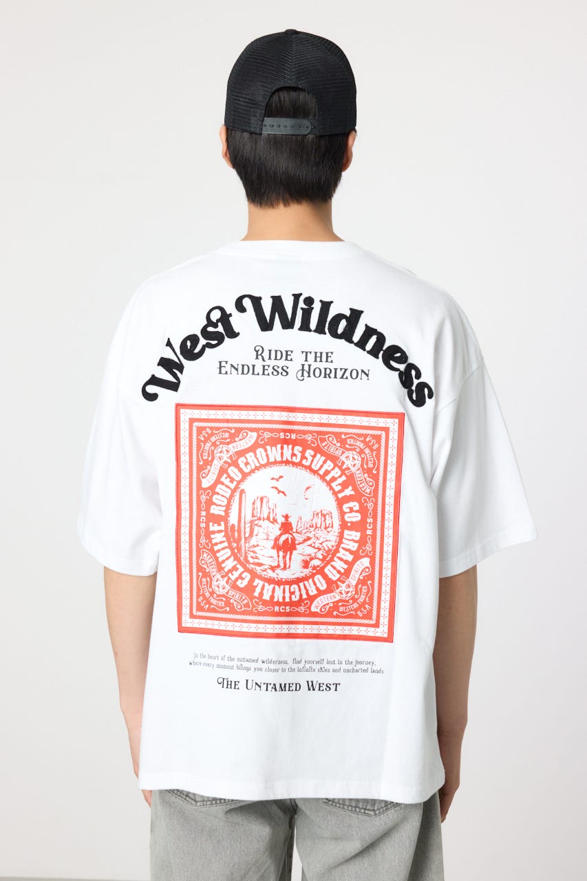 ROWHIDE Tシャツ WHT M