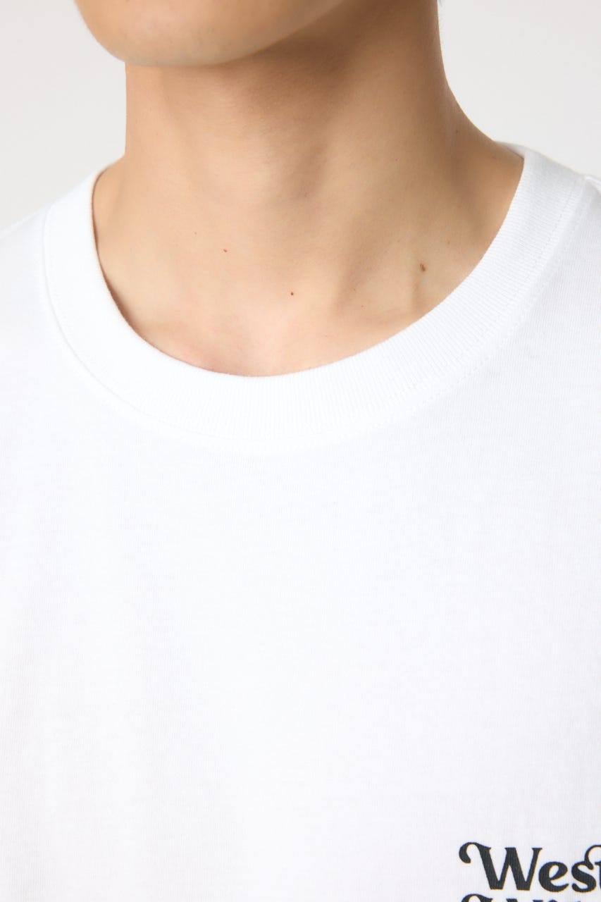 ROWHIDE Tシャツ WHT M