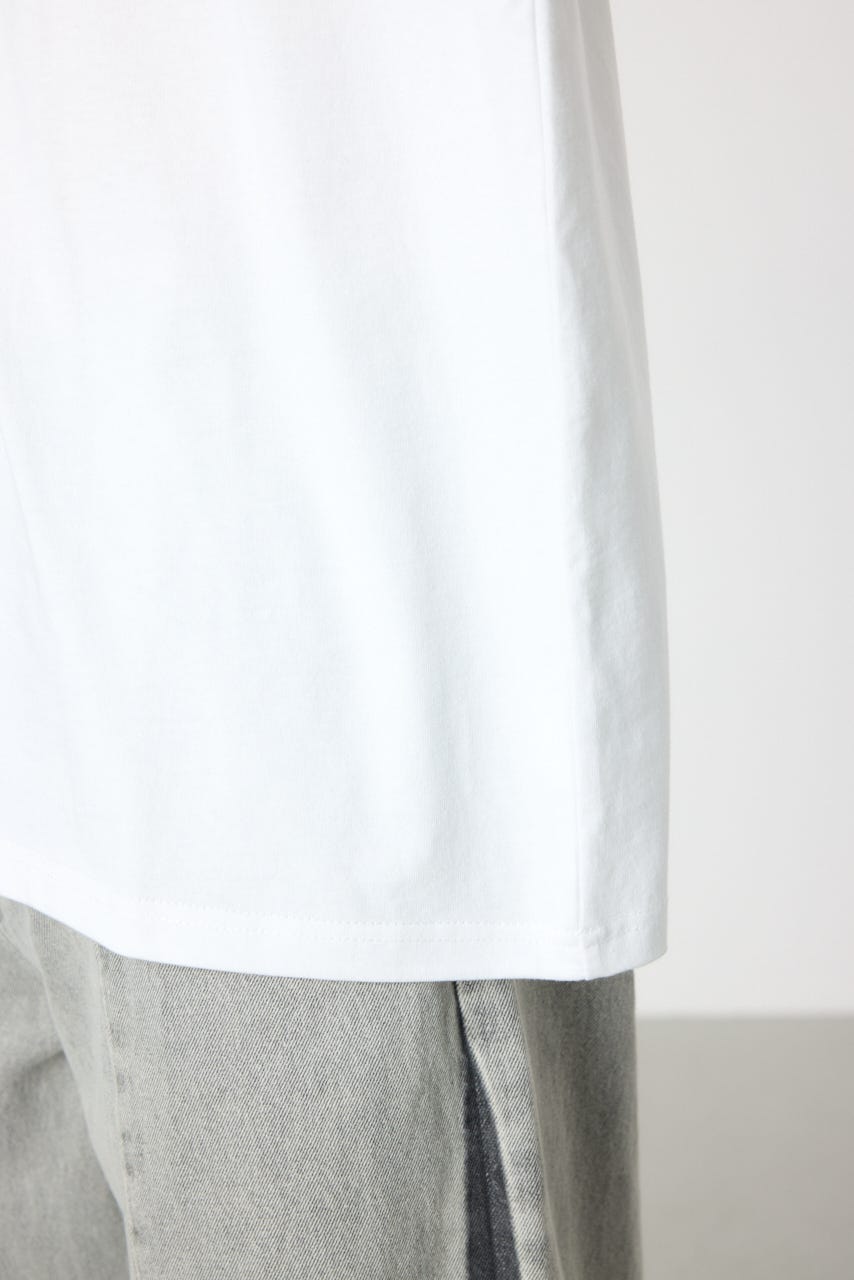 ROWHIDE Tシャツ WHT M