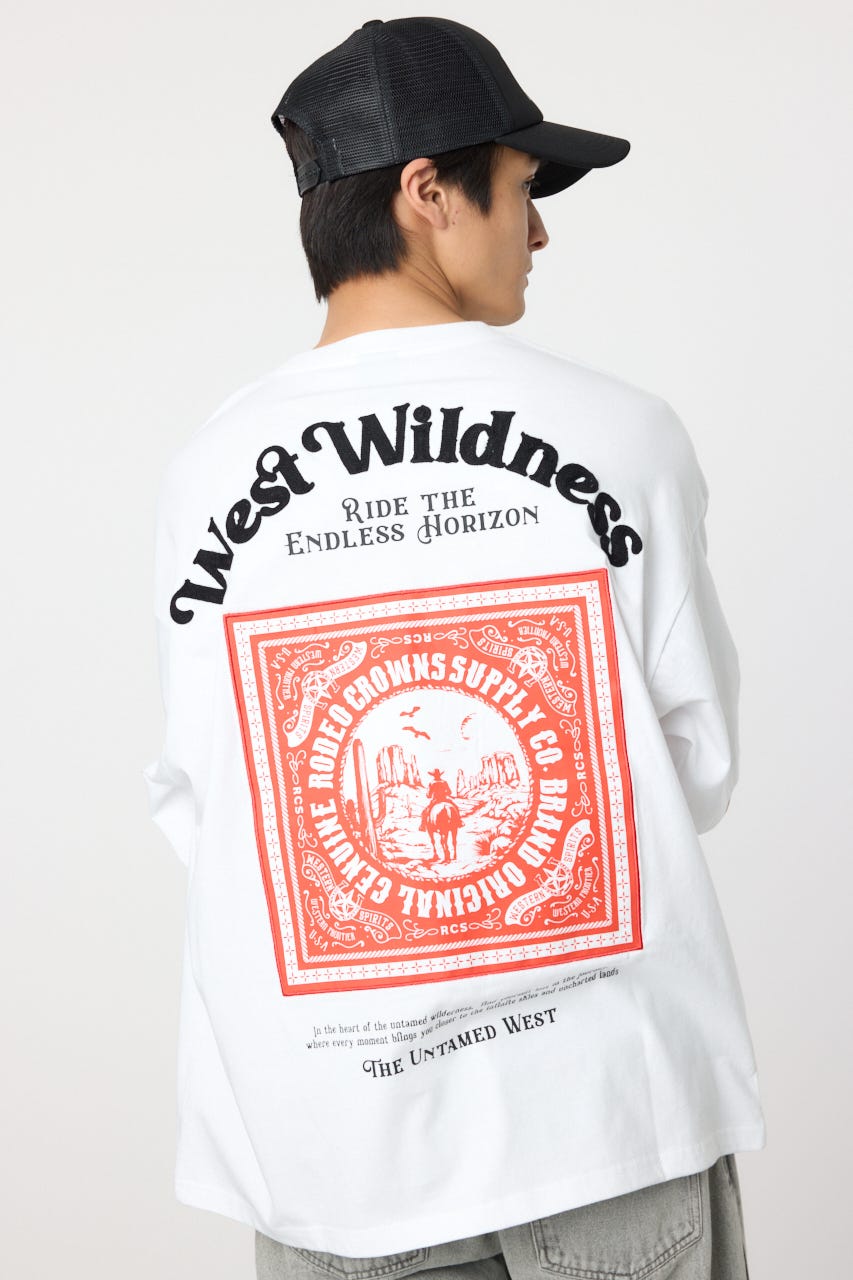ROWHIDE Tシャツ WHT M