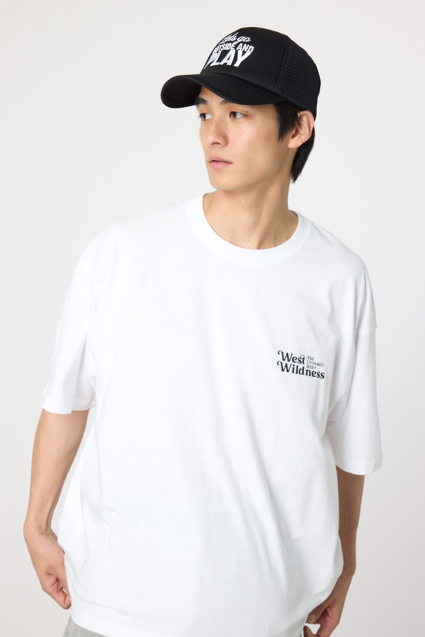 ROWHIDE Tシャツ WHT M