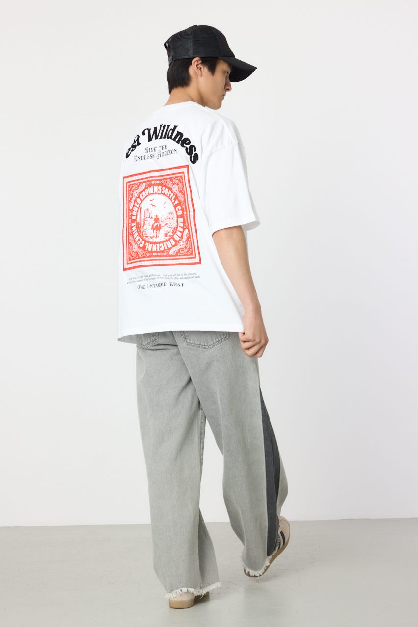 ROWHIDE Tシャツ WHT M