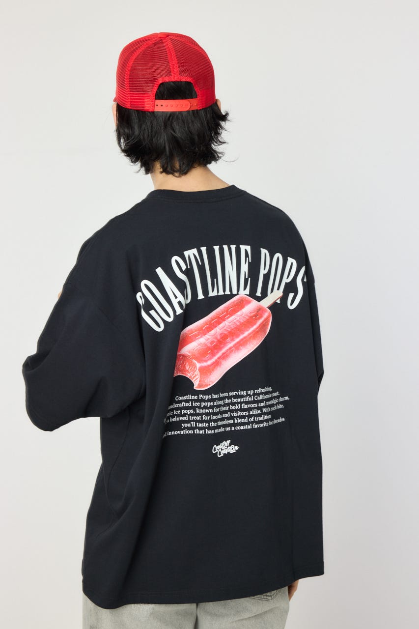 RODEO CROWNS ブラックTシャツ フリーサイズ RODEO CROWNS ロデオクラウンブラック Tシャツフリーサイズ