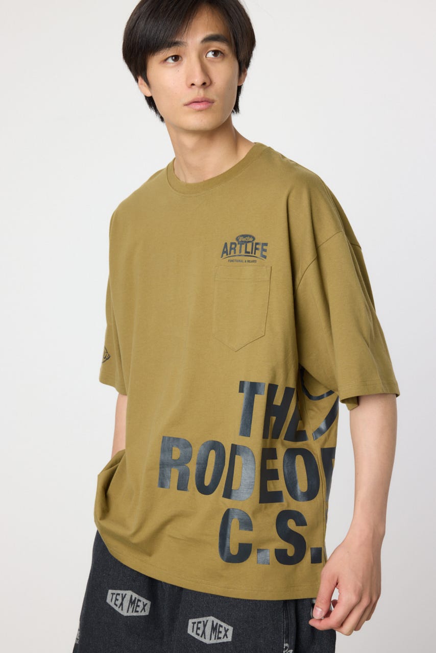RODEO CROWNS WIDE BOWL | イレギュラーTシャツ (Tシャツ