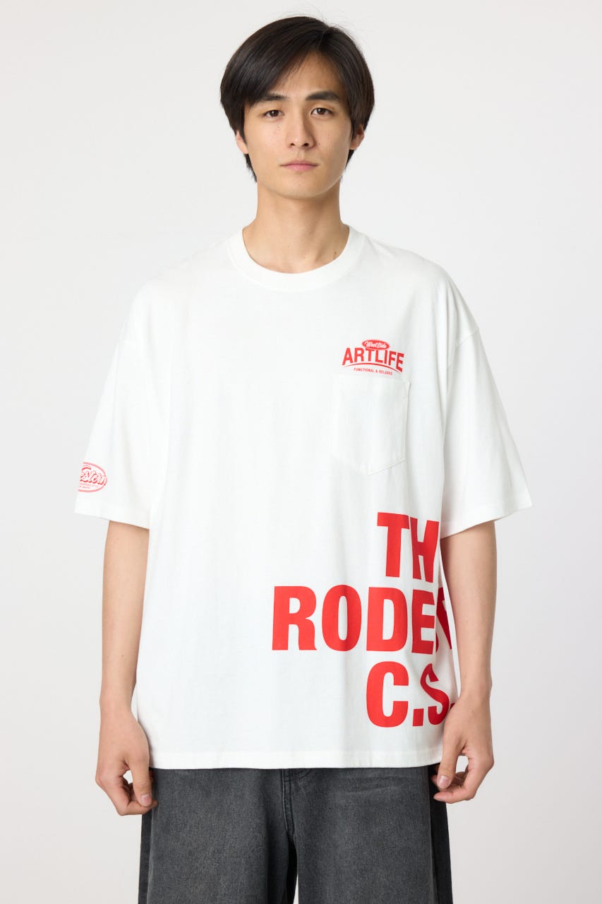 Tシャツ・カットソー ROHE RODEO CROWNS WIDE BOWL | メッシュジョーゼットTシャツ (T