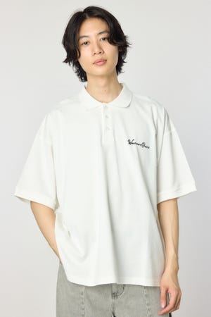 バックサガラロゴポロシャツ