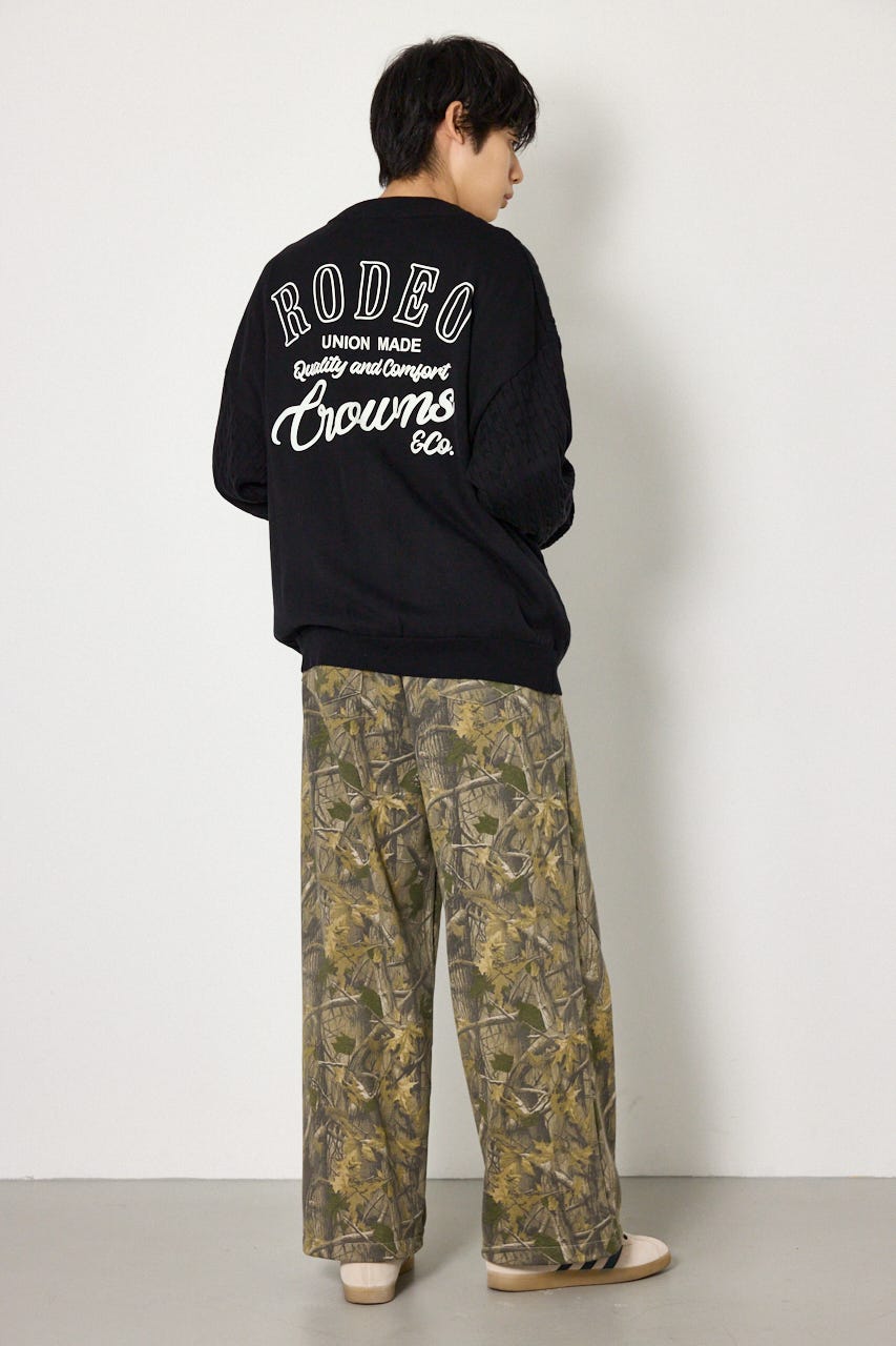 細ケーブルニットカーディガン BLK L