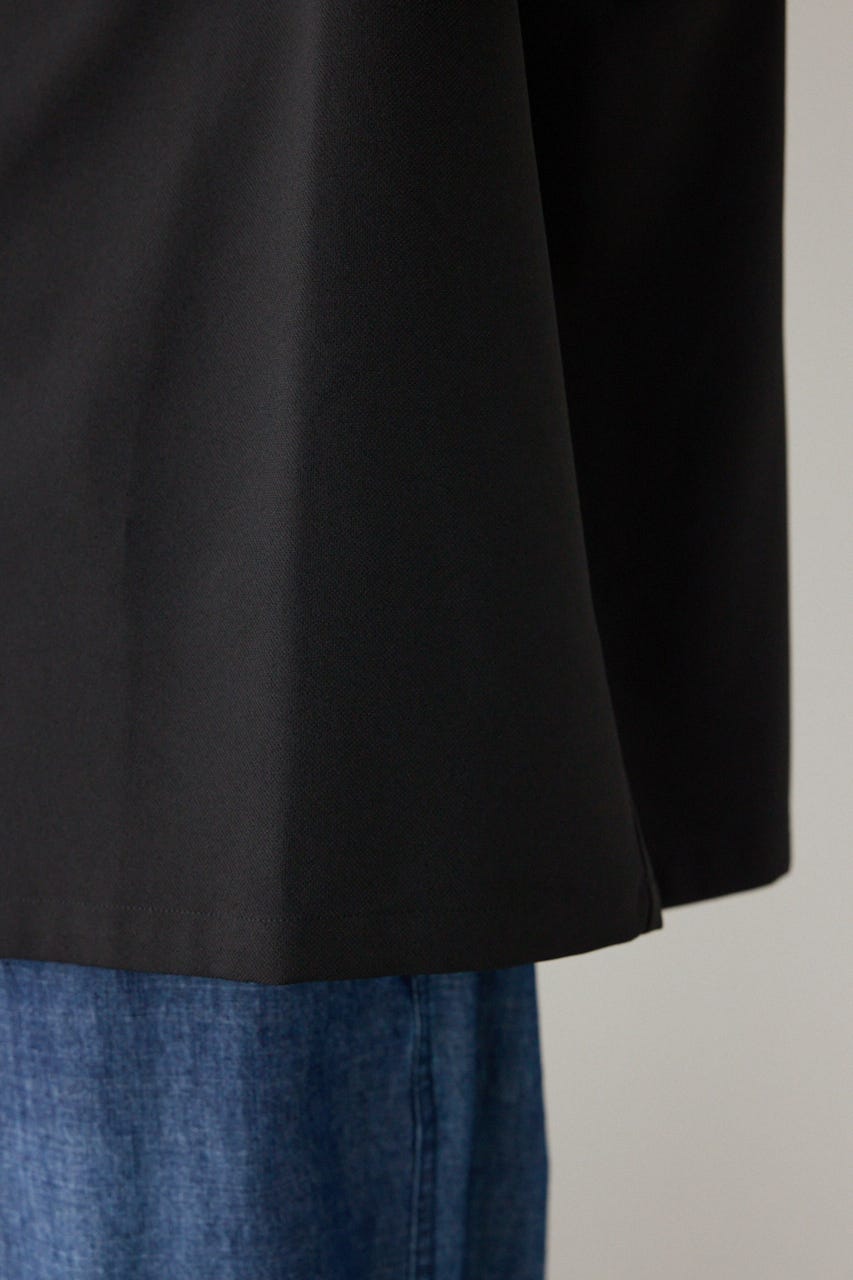 COOLMAX(R)ファブリック製・コールパッチシャツ BLK M