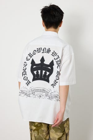 COOLMAX(R)ファブリック製・BLKletterシャツ
