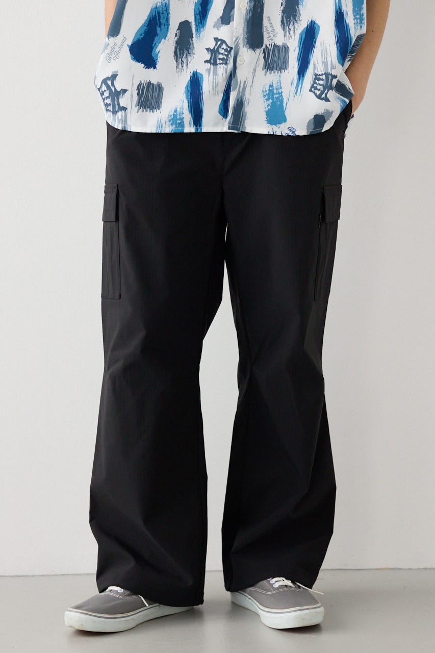 ストレッチリップカーゴパンツ BLK M