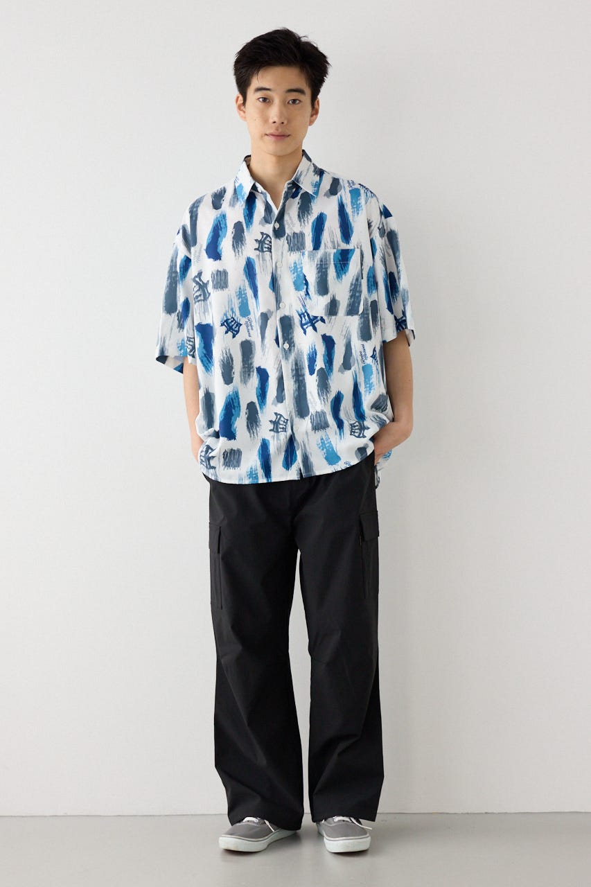ストレッチリップカーゴパンツ BLK M
